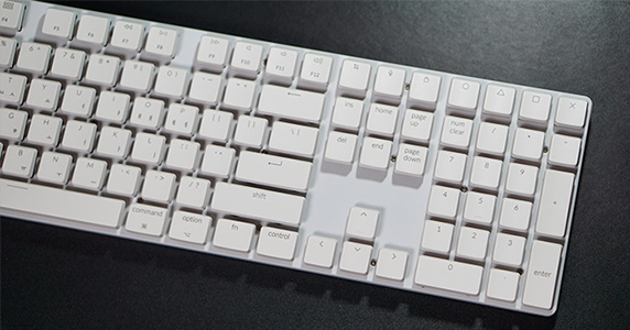 슬림 기계식 키보드 키크론 K5 SE2 화이트 적축키보드 솔직 후기